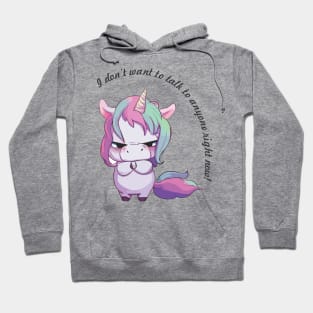 Grumpy Unicorn Hoodie